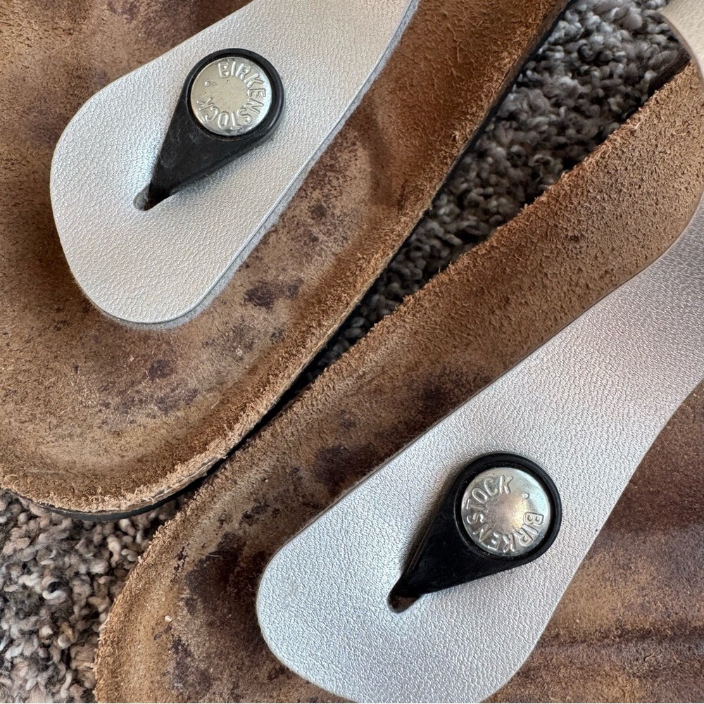 Birkenstock gizeh birko-flor sandal silver - Picture 8 of 8